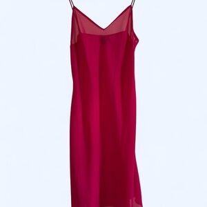Ann Taylor Pink Silk Slip